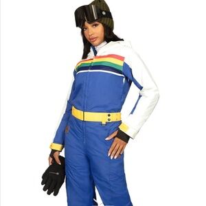 NWT  tipsy elves women’s one piece ski suit